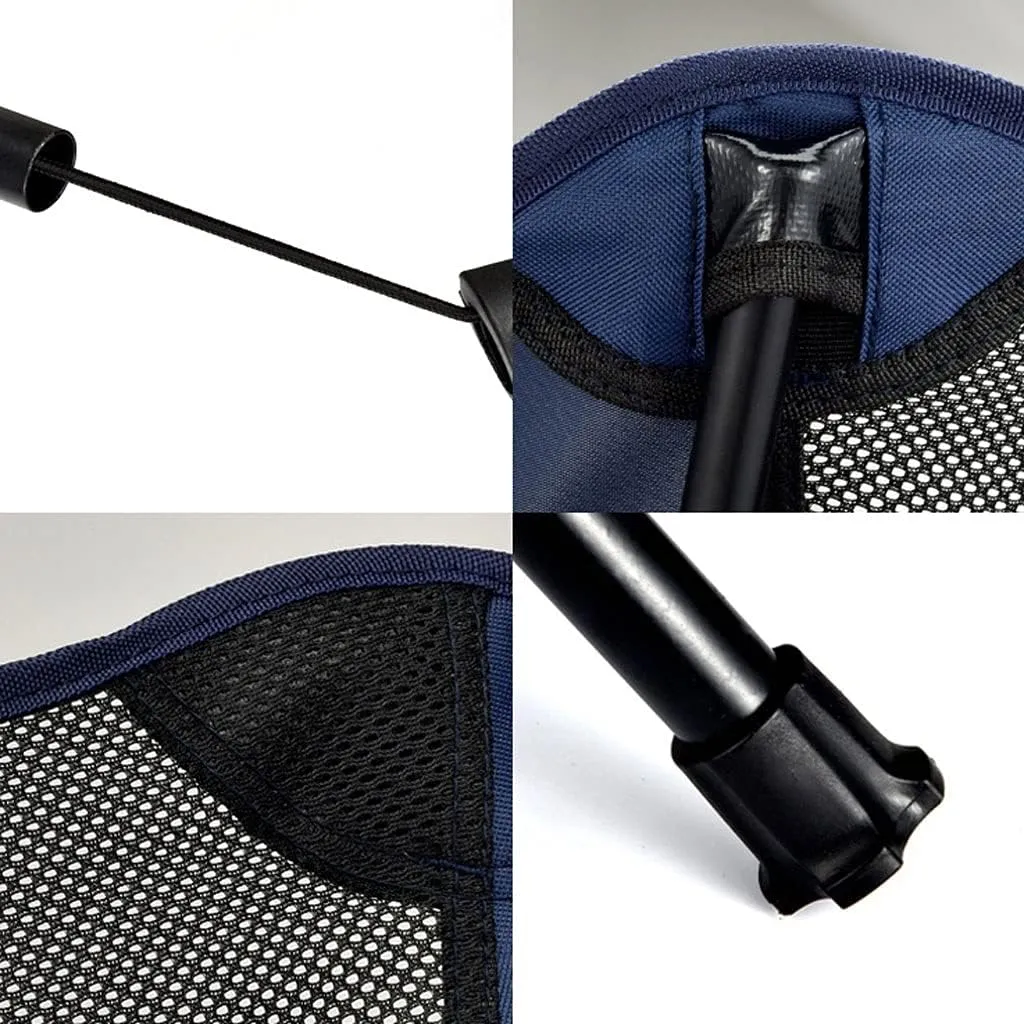 Ultra-Light Folding Chair,High-Back Camping Chair,Breathable Mesh Backpack Chair,Outdoor,Camping,Picnic,Hiking,Travel (Color : A)