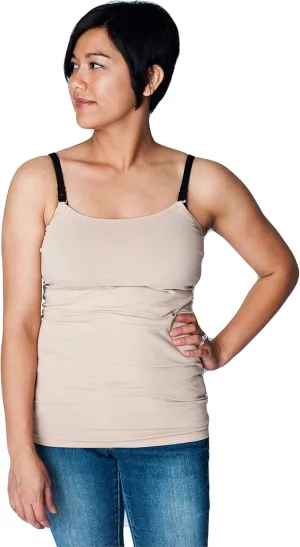 Undercover Mama Women's Strapless Maternity Nursing Top, Universal Bra Attachment for Breastfeeding & Pregnancy