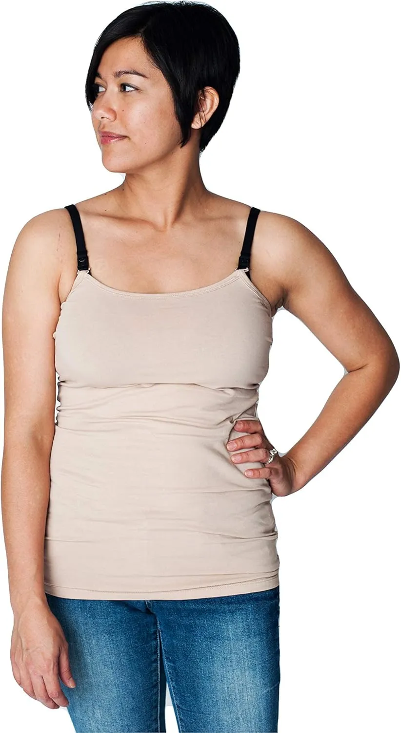 Undercover Mama Women's Strapless Maternity Nursing Top, Universal Bra Attachment for Breastfeeding & Pregnancy