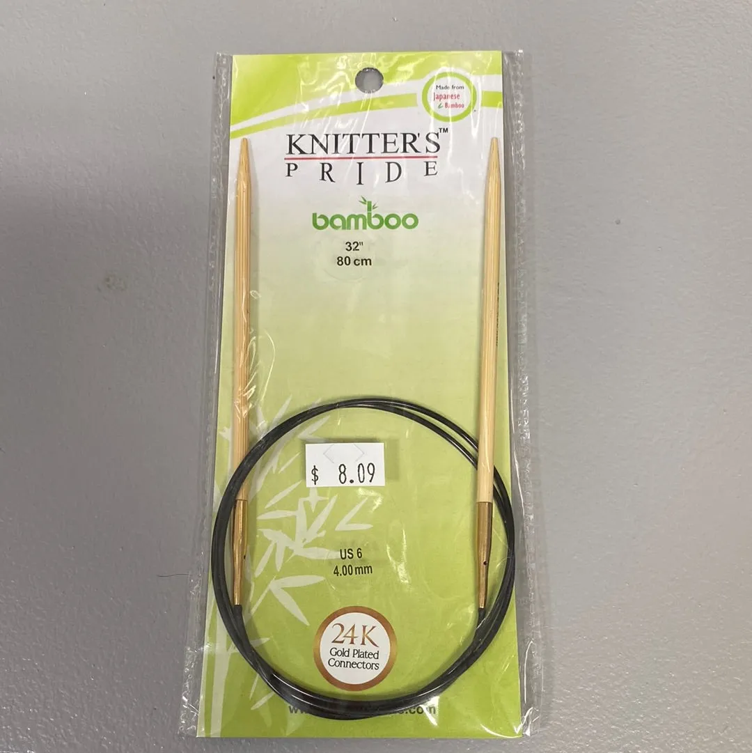 US 6 32” Bamboo Circulars