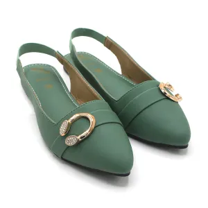 Valuable Women's Sandal - Green