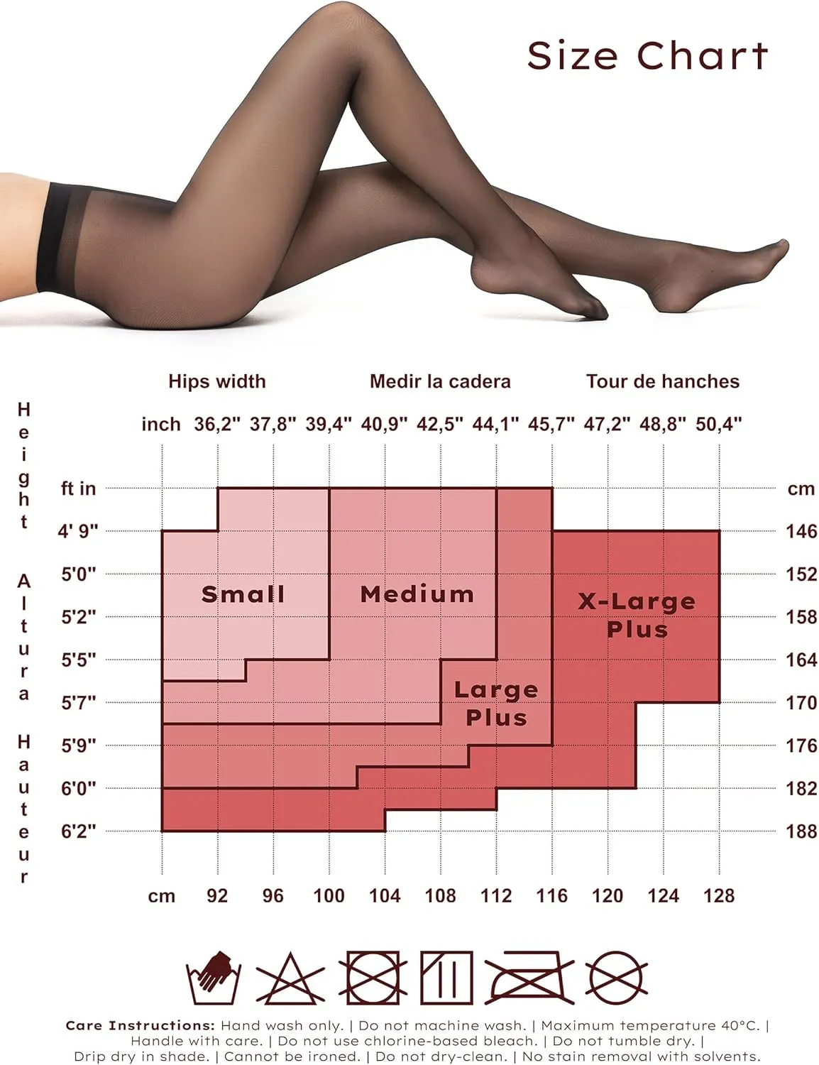 Veluk Sheer Pantyhose for Women 20 Denier