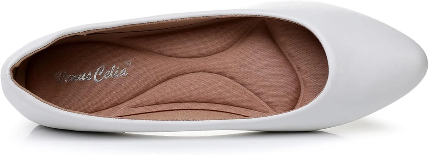 VenusCelia Women's Snug2 Flat Shoe
