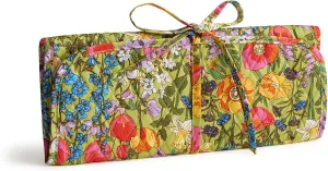 Vera Bradley Premium Cotton Hair Accessory Organizer, Meadow Bouquet