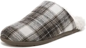 Vionic Men's Bridges Alfons Mule Sipper- Comfortable Spa House Slippers That Includes an Orthotic Insole and Cushioned Outsole for Arch Support, Soft House Shoes for Men