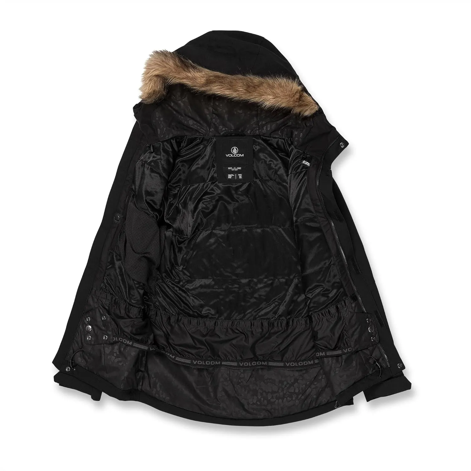 Volcom Women's Shadow Insulated Snowboard Ski Winter Hooded Jacket