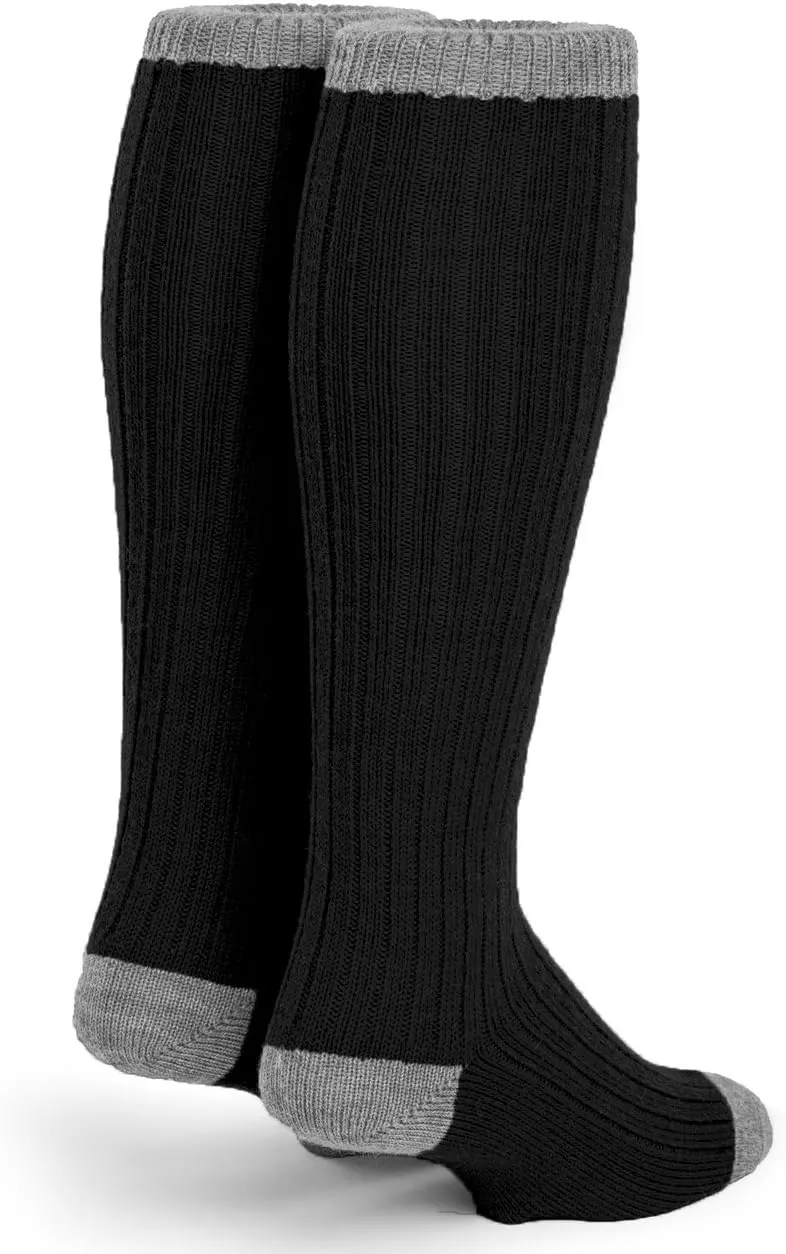 WARRIOR ALPACA SOCKS - Unisex Colorblock Long John Alpaca Wool Socks