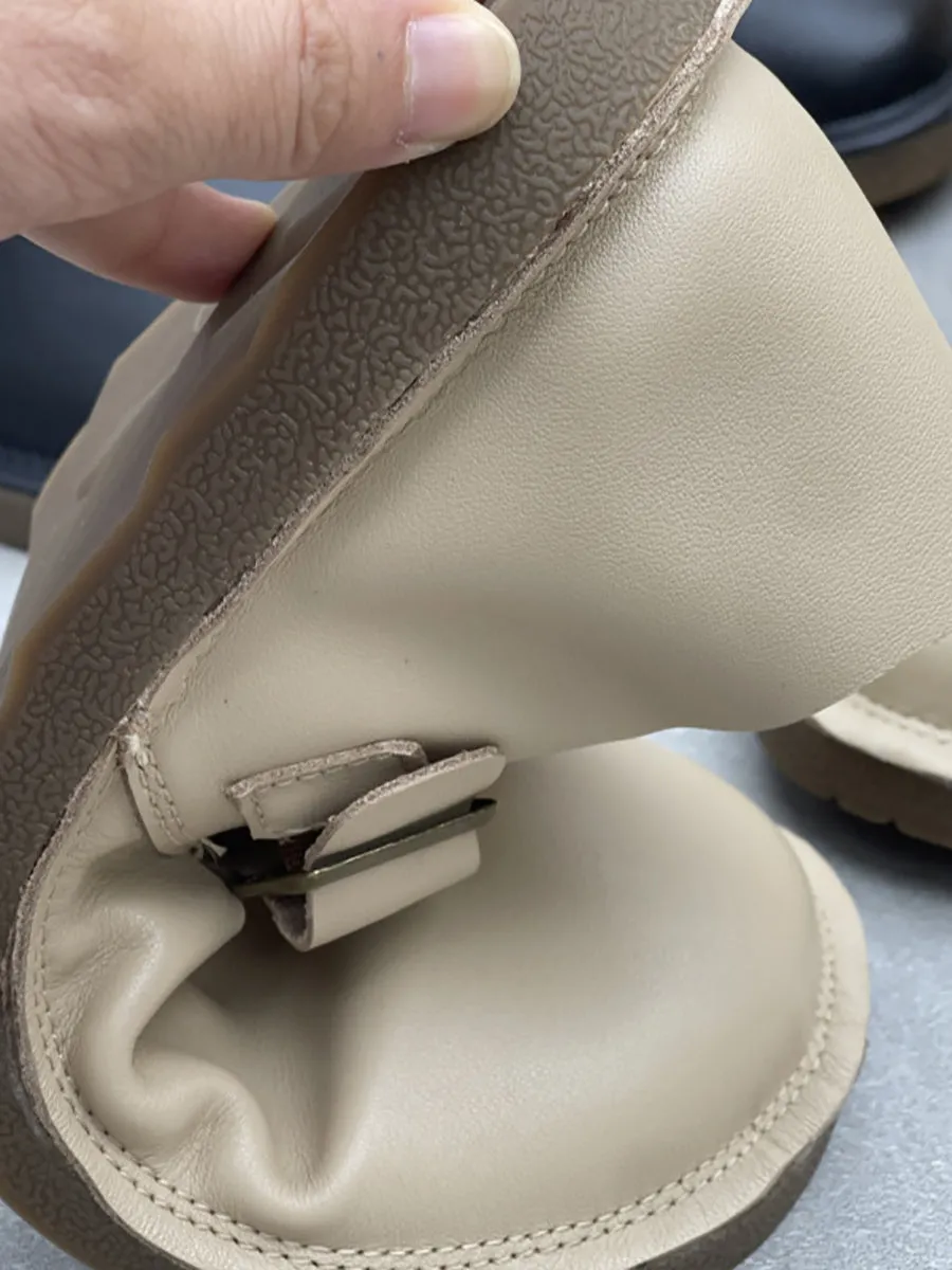 Women Summer Casual Soft Leather Flat Shoes
