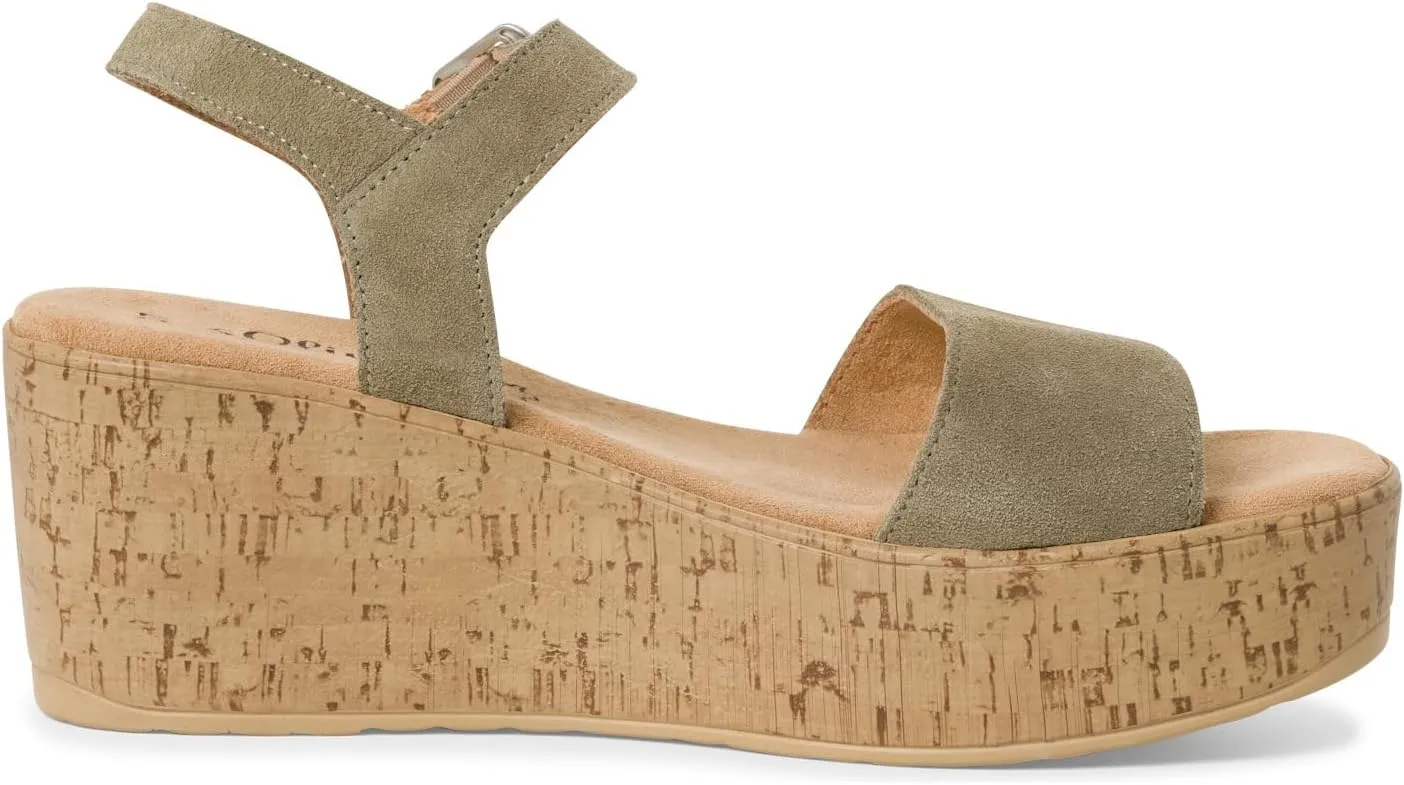 Women's Ankle-Strap Wedge Sandal