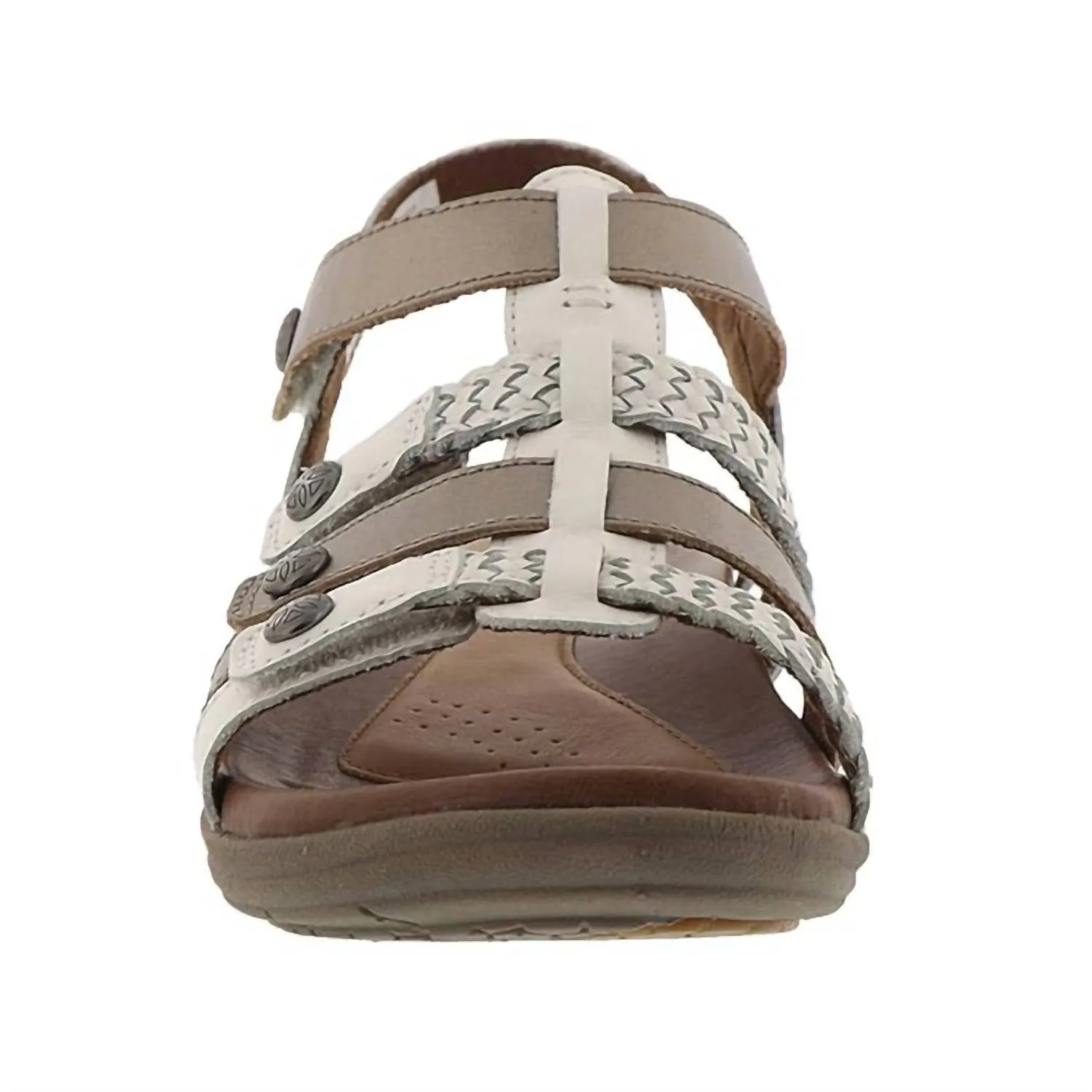 Women's Cobb Hill Rubey Tstrap Sandal In White Multi