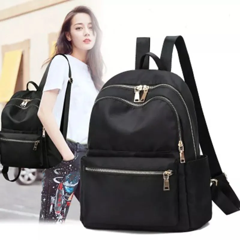 Women's Large Capacity Simple High-grade Lightweight Oxford Backpacks