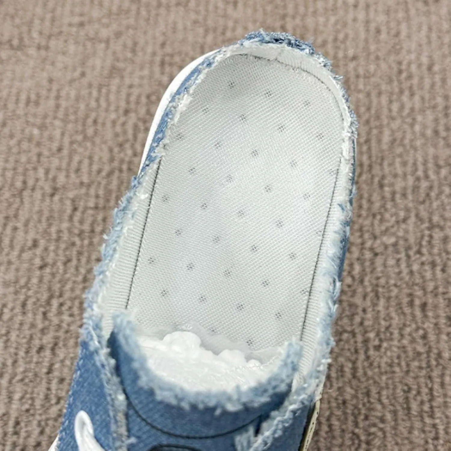 Womens Shoes Ethnic Casual Shoes Summer Fashion Hollow Breathable Flat Heel Soft Woven Leather Shoes Slip on for Men