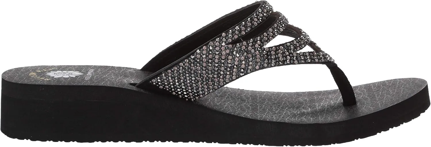 Yellow Box Women's Connie Wedge Sandal, Medium