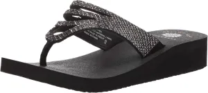 Yellow Box Women's Connie Wedge Sandal, Medium