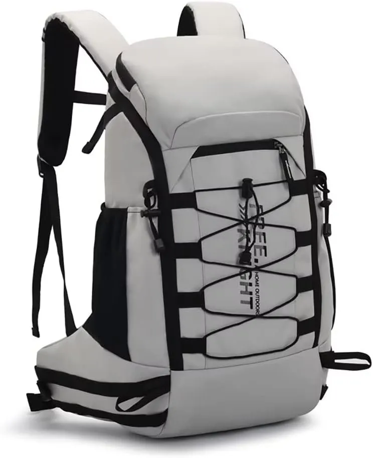 Yohora Men's Backpack Waterproof Assault Pack with Rain Cover 40L Hiking Daypack Lightweight Molle Bag Large Camping Rucksack