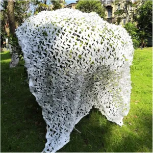 ZHANGQINGXIU Shade Cloth Outdoor Camouflage Shade Sail Dust-Proof 95% UV Block Breathable Mesh for Patio, Pergola,Greenhouse, 44 Size (Color : White, Size : 1x3m)